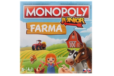 Monopoly Junior Farma CZ