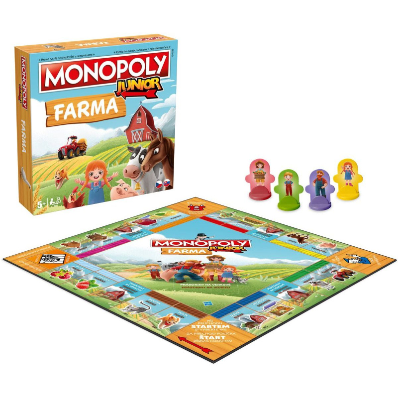 Monopoly Junior Farma CZ