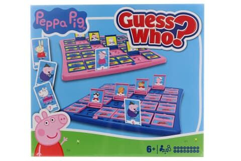 Hra Hádej Kdo s motivem Peppa Pig