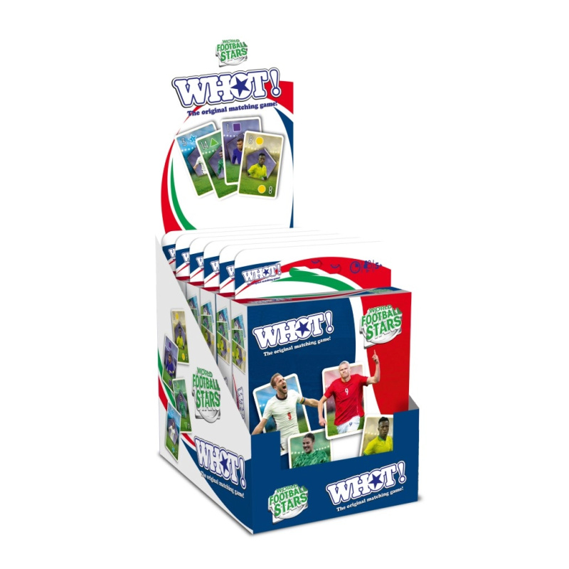 Karetní hra WHOT! Světové fotbalové hvězdy