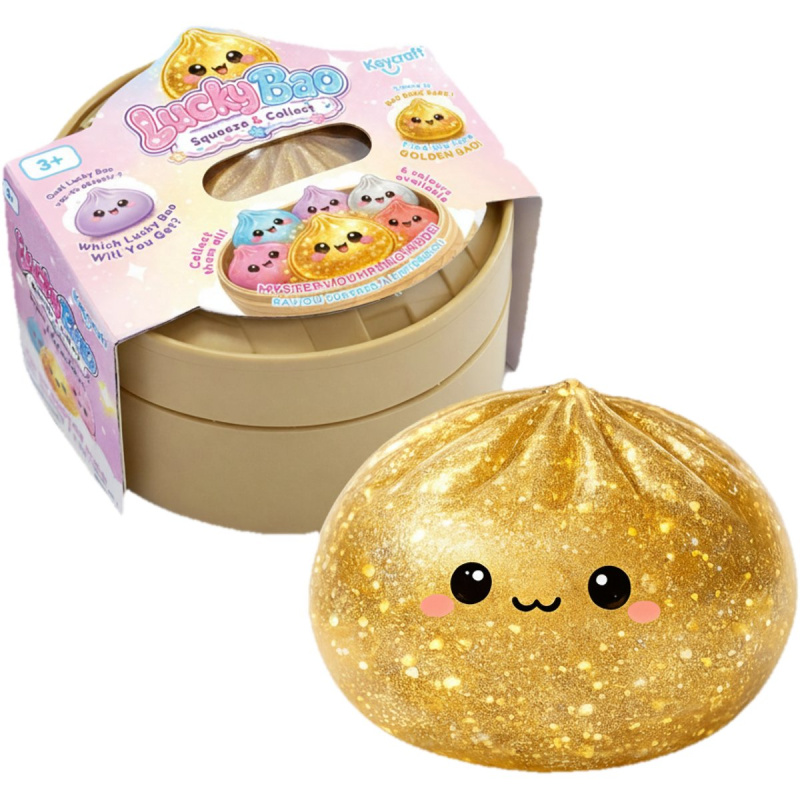 Keycraft Mini lucky bao tajemný squishy knedlíček