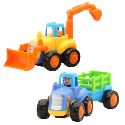Traktor 4x4 Junior s valníkem nebo nakladačem – My First Farm Vehicle