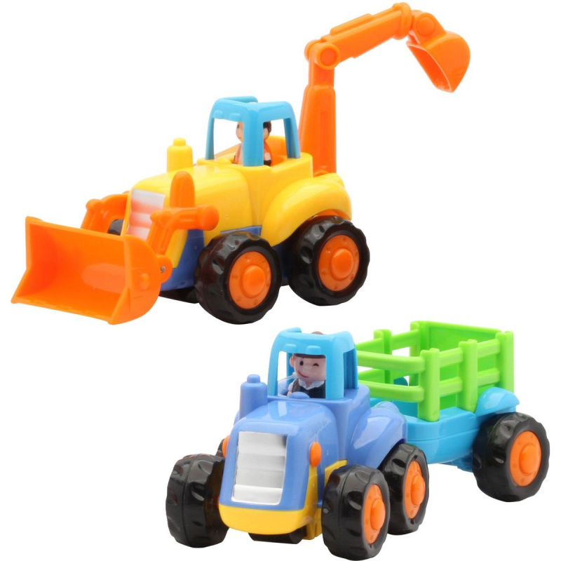 Traktor 4x4 Junior s valníkem nebo nakladačem – My First Farm Vehicle