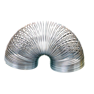 Kovová mini pružinka slinky