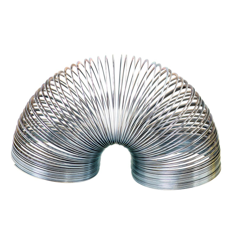 Kovová mini pružinka slinky