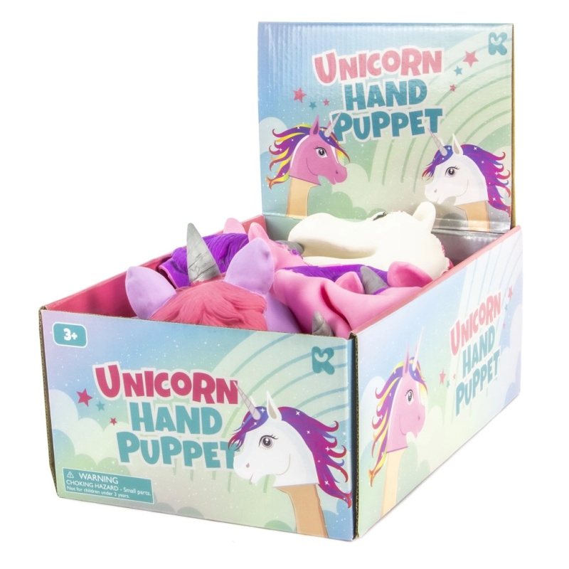 Maňásek jednorožec na ruku