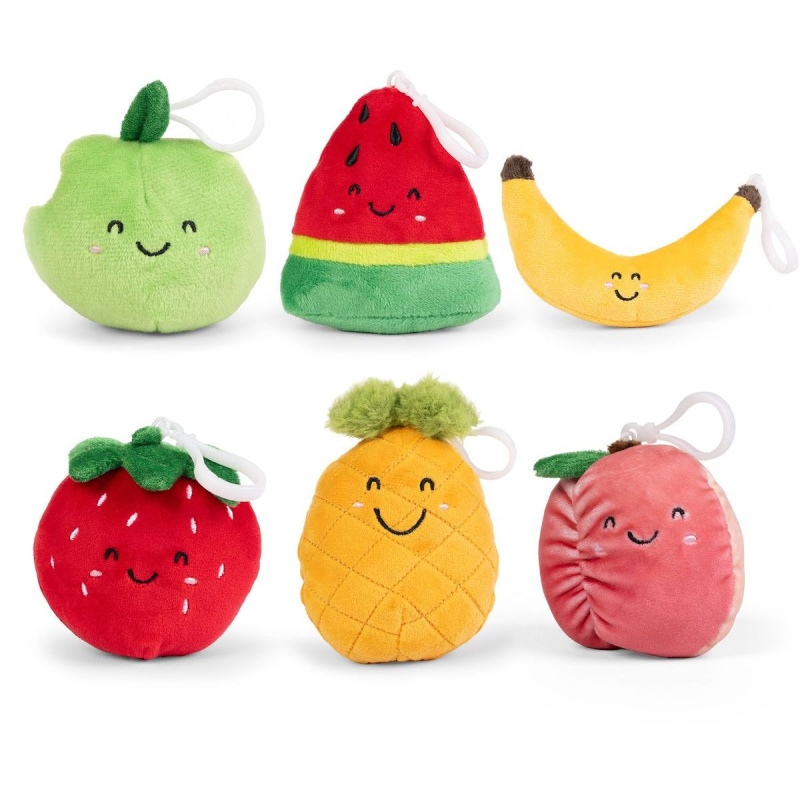 Plyšová klíčenka mini ovoce 10 cm