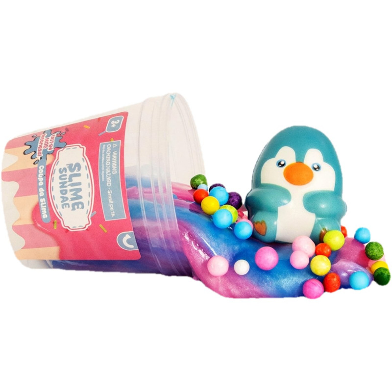 Keycraft Slime Sundae sliz s hračkou