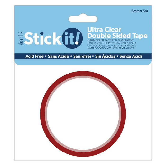 Oboustranně lepicí páska 0,6cm (5m)