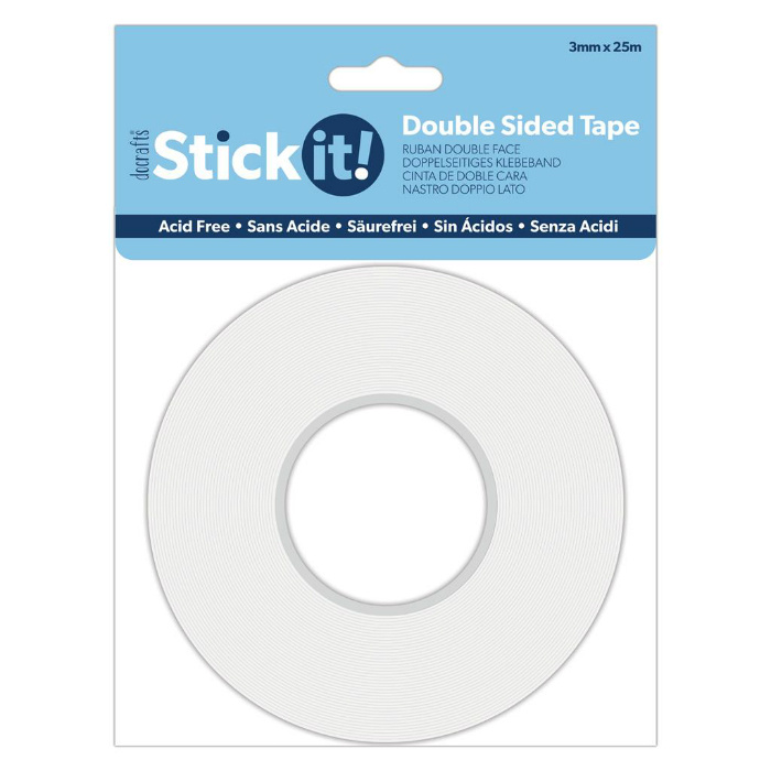 Oboustranně lepicí páska 0,3cm (25m)