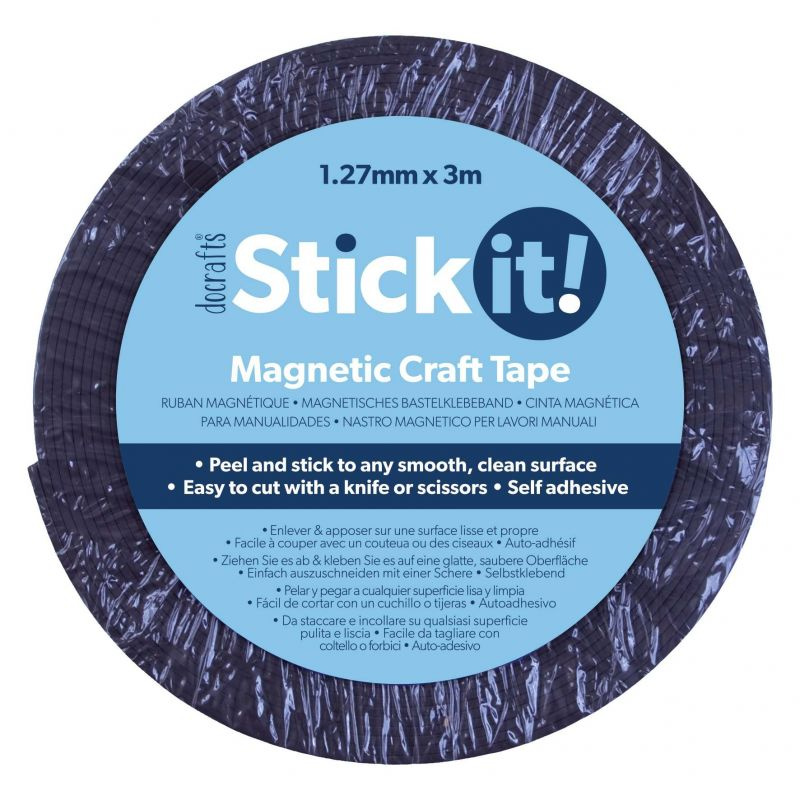 Stick it! Magnetická páska samolepicí 1,27 cm × 3 m