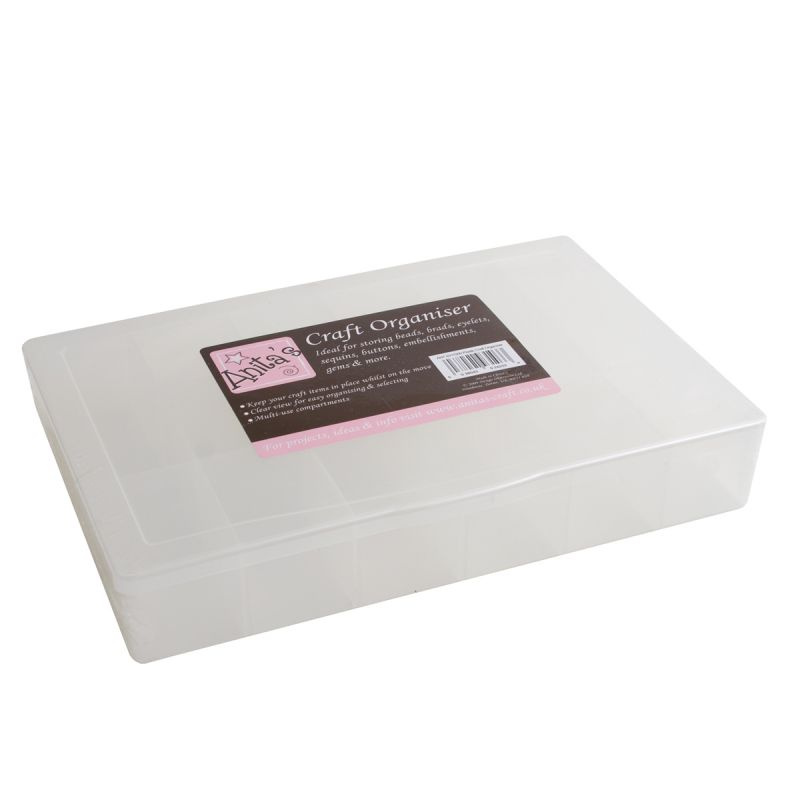 Plastový organizér 17,5x27x4cm, výška 4cm