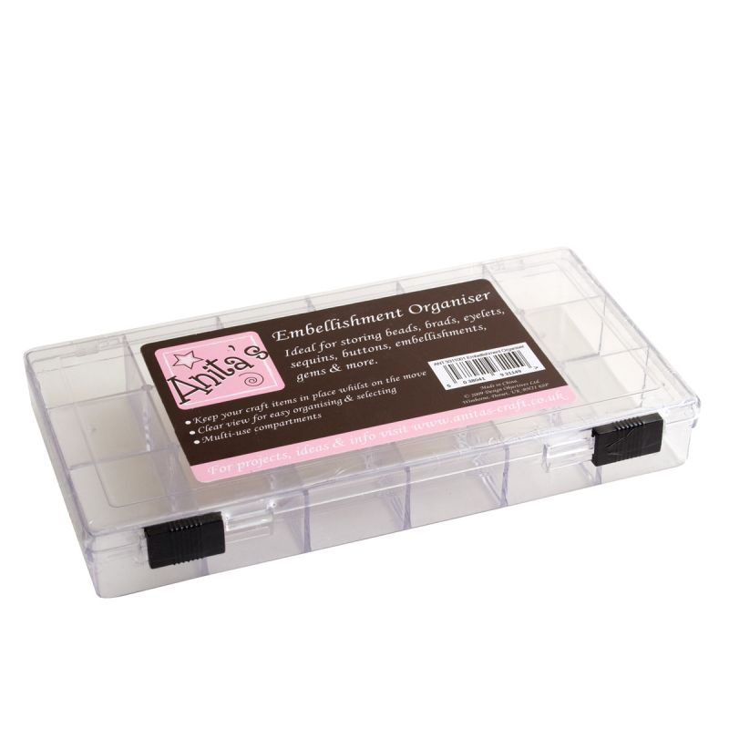 Plastový organizér 20,5x10,5cm, výška 2,5cm