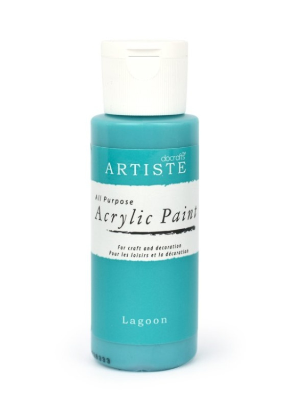 Akrylová barva Artiste, zelenomodrá,  59 ml, DOA763231 Davona s.r.o.