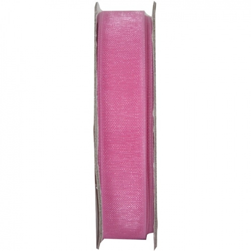 Stuha organza světle růžová (3m)