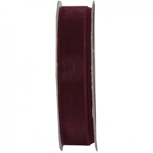 Stuha organza bordó (3m)
