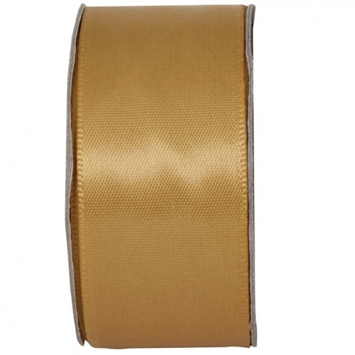 Stuha saténová široká zlatá (3m)