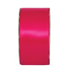 Stuha saténová široká fuchsie (3m)