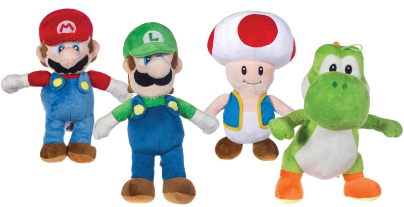 Plyšová figurka Nintendo Super Mario mix 40–46 cm - 1 kus