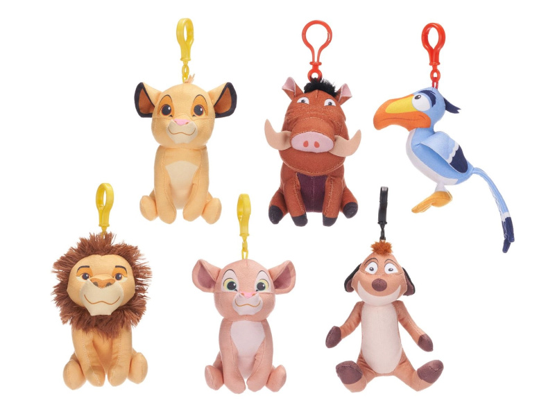 Disney Lví král klip na tašku (assort) 13 cm - 1 kus