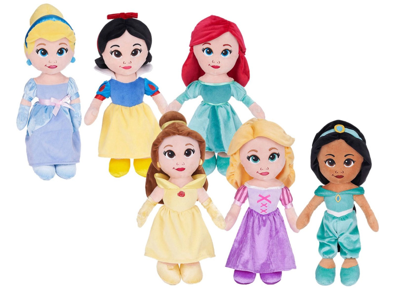 Disney princezny plyšová figurka mix 30 cm (6 druhů) - 1 kus