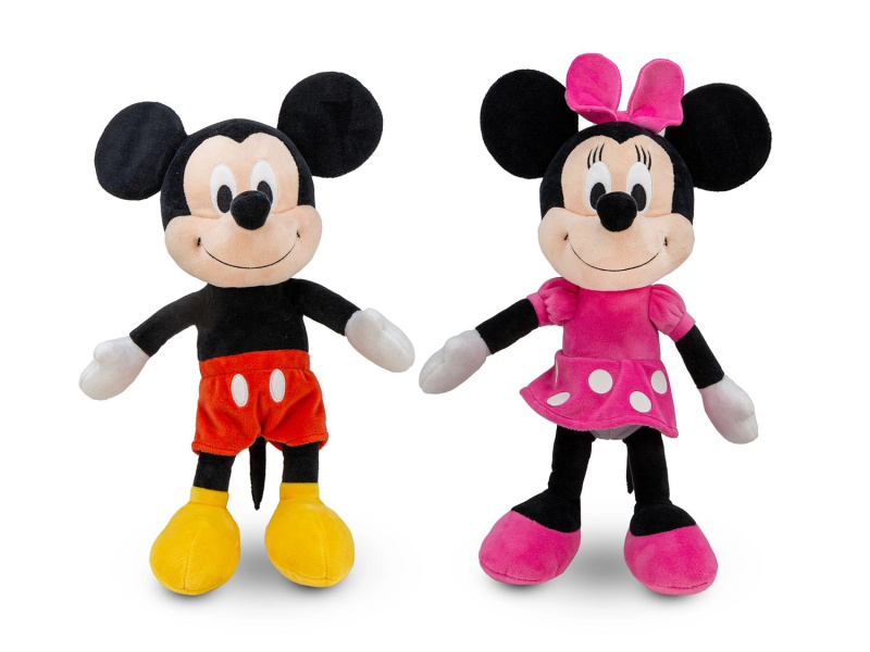 Disney plyšová figurka Mickey nebo Minnie (assort) - 1 kus