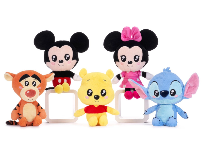 Disney chibi plyšová figurka mix (5 motivů) 30 cm - 1 kus