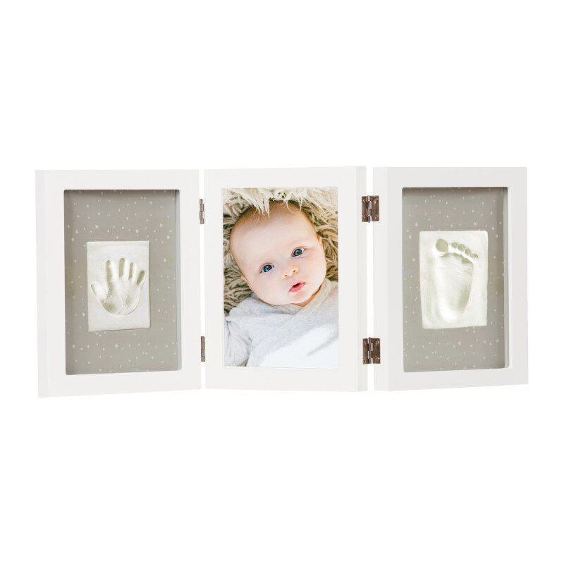 Happy Hands Triple Frame sada na otisk miminka 3 x 17×22 cm