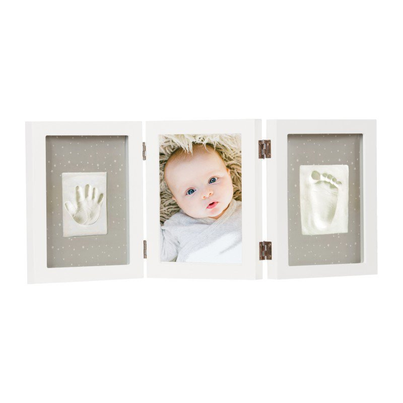 Happy Hands Triple Frame sada na otisk miminka 3 x 17×22 cm