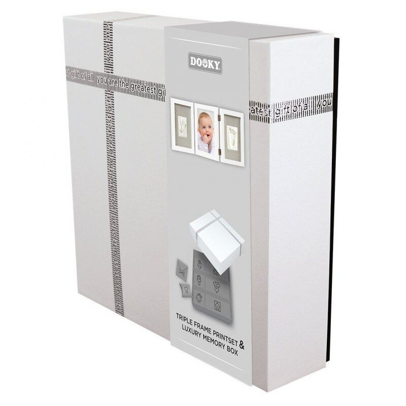 Dooky Luxury Memory Box Triple Frame Printset sada na otisk miminka 1 ks