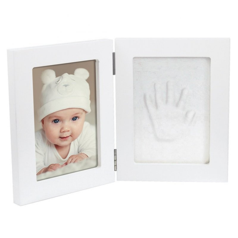 Dooky Luxury Memory Box Double Frame Handprint sada na otisk miminka 1 ks