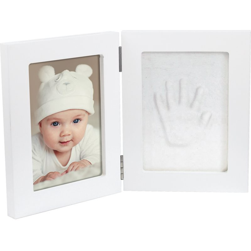 Dooky Luxury Memory Box Double Frame Handprint sada na otisk miminka 1 ks