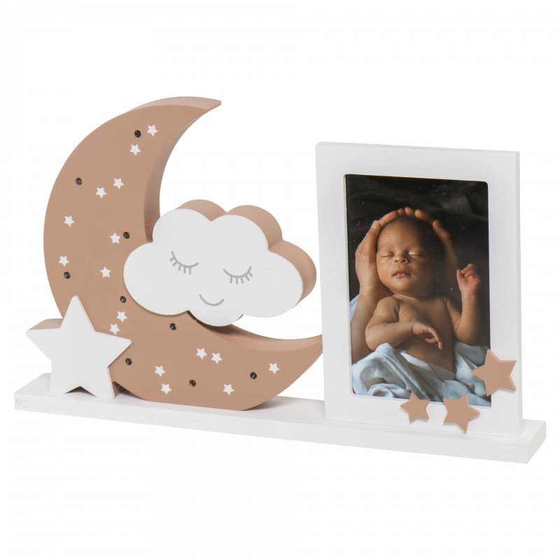 Dooky Luxury Memory Box Triple Frame Printset dekorativní rámeček s LED podsvícením Brown 1 ks