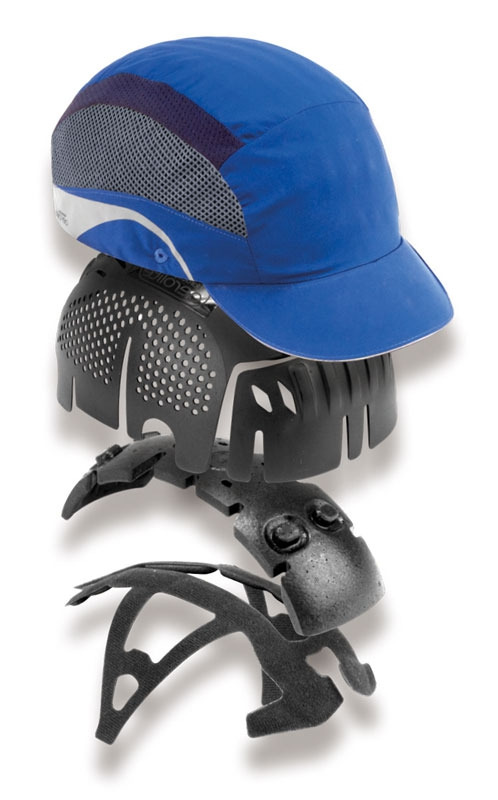 JSP HARDCAP AEROLITE 2,5 cm tm. modrá