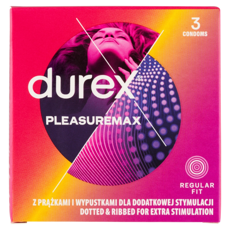 DUREX Pleasuremax kondomy 3 ks