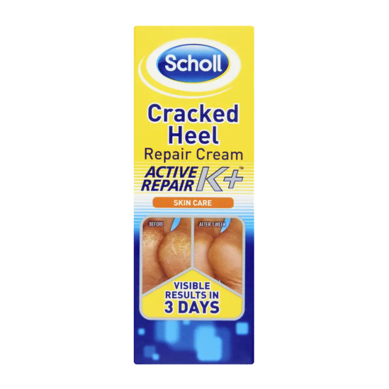 Scholl Cracked Heel krém na rozpraskané paty 60 ml