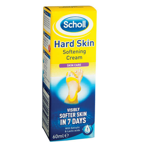 Scholl Hard Skin noční krém na změkčení ztvrdlé kůže 60 ml