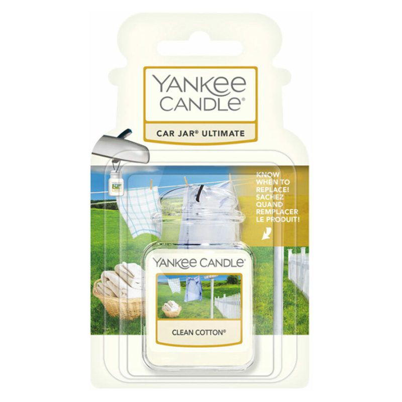 Yankee Candle Clean Cotton vůně do auta závěsná 1 ks