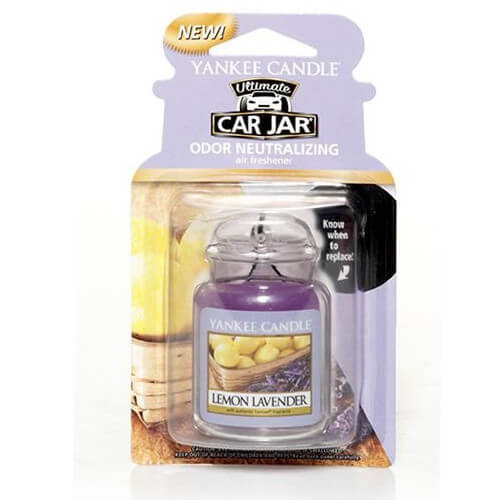 Yankee Candle Lemon Lavender vůně do auta závěsná 1 ks
