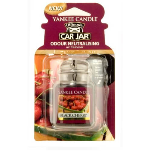 Yankee Candle Black Cherry vůně do auta závěsná 1 ks