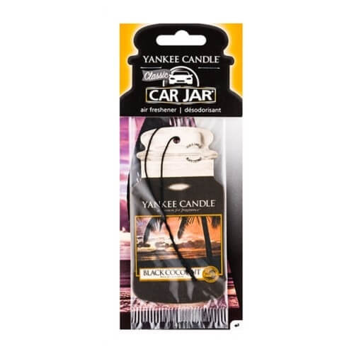 Yankee Candle Black Coconut vonná auto visačka 1 ks