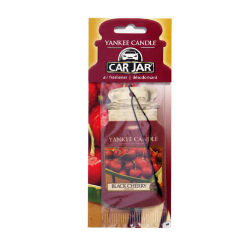 Yankee Candle Black Cherry vonná auto visačka 1 ks