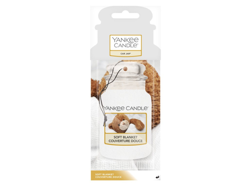 Yankee Candle Soft Blanket vonná visačka 1 ks