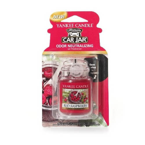 Yankee Candle Red Raspberry vůně do auta závěsná 1 ks
