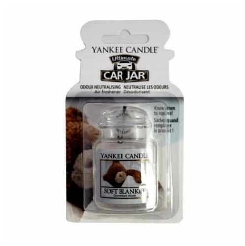 Yankee Candle Soft Blanket vůně do auta závěsná 1 ks