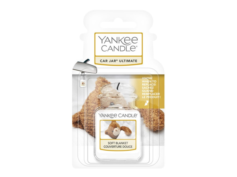 Yankee Candle Soft Blanket vůně do auta závěsná 1 ks