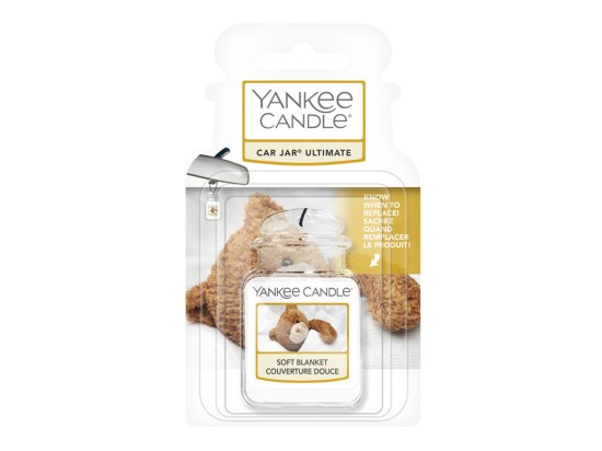 Yankee Candle Soft Blanket vůně do auta závěsná 1 ks