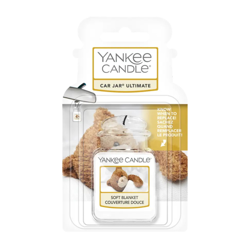 Yankee Candle Soft Blanket vůně do auta závěsná 1 ks