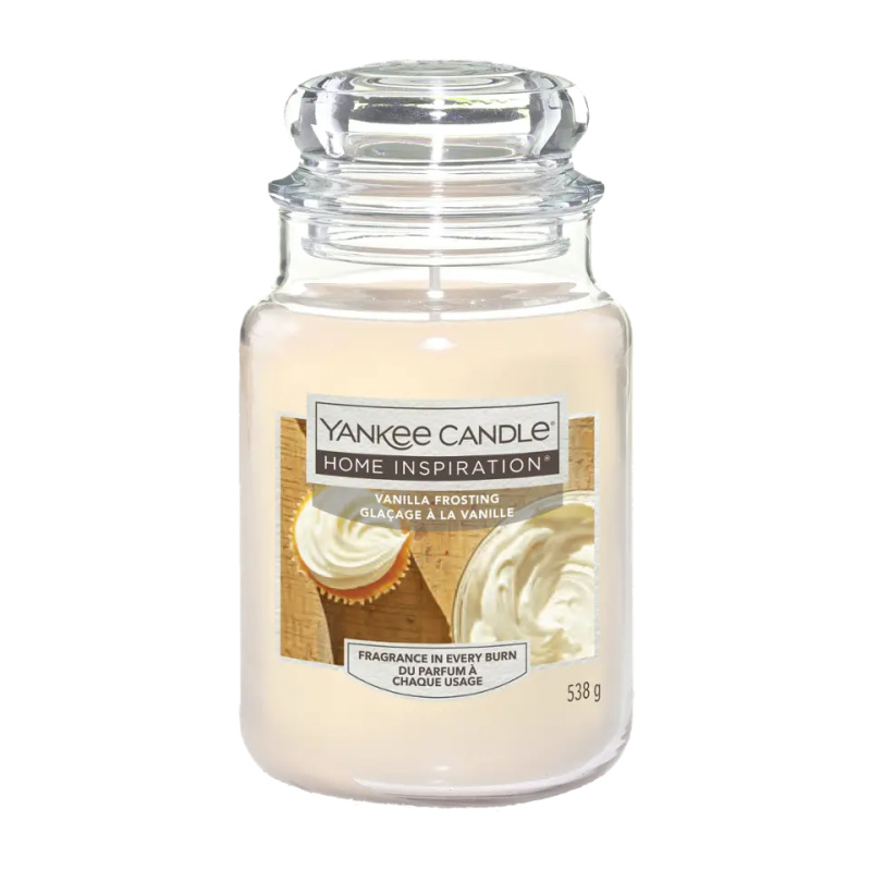 Yankee Candle Vonná svíčka Home Inspiration velká Vanilla Frosting 538 g
