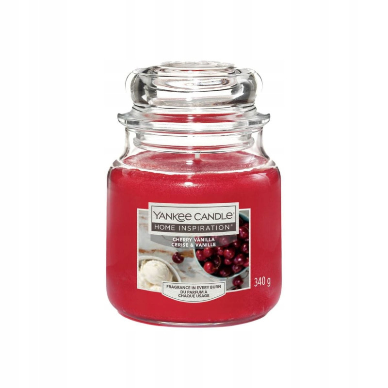Yankee Candle Vonná svíčka 340 g Cherry Vanilla